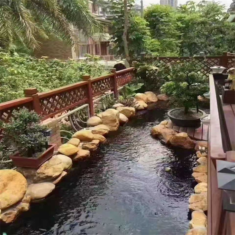 北京庭院鱼池假山设计公司